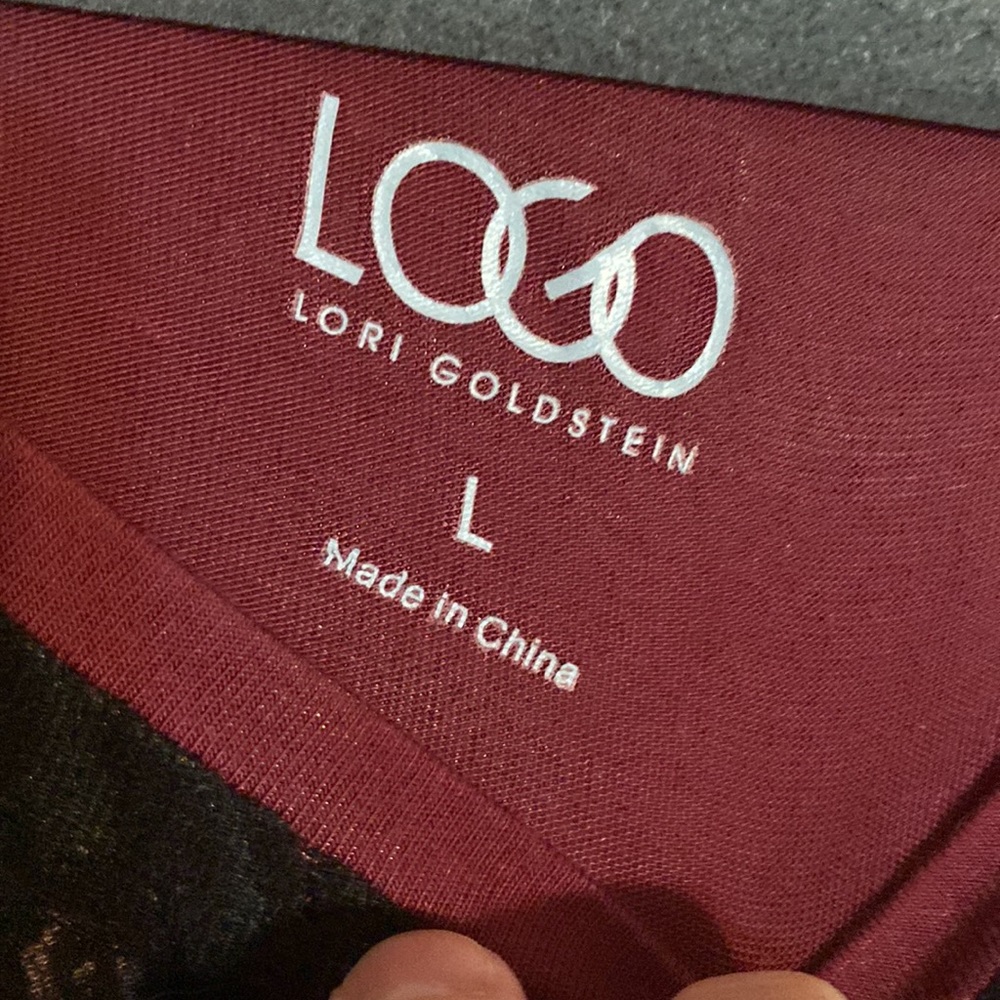 Logo by Lori Goldstein 2 piece lace tunic set - Picture 2 of 4
